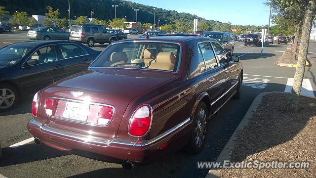 Bentley Arnage spotted in Watchung, New Jersey