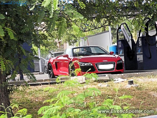 Audi R8 spotted in Motorway, Spain