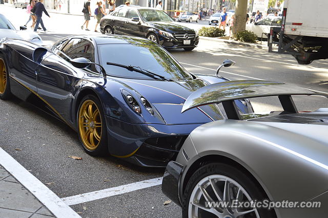 Pagani Huayra spotted in Beverly Hills, California