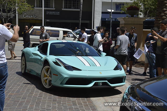 Ferrari 458 Italia spotted in Beverly Hills, California