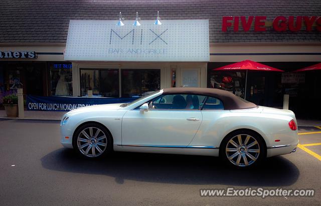 Bentley Continental spotted in Potomac, Maryland