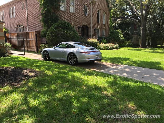 Porsche 911 spotted in Houston, Texas