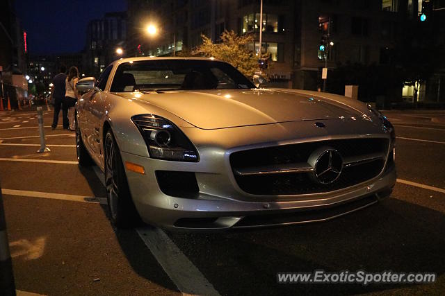 Mercedes SLS AMG spotted in Arlington, Virginia