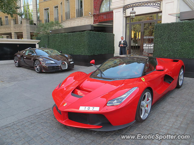 Ferrari LaFerrari spotted in London, United Kingdom