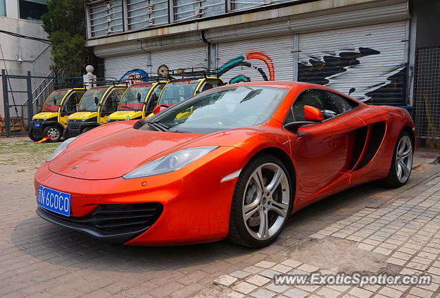 Mclaren MP4-12C spotted in Beijing, China