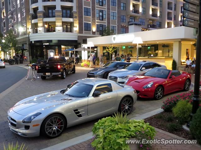 Mercedes SLS AMG spotted in Alpharetta, Georgia