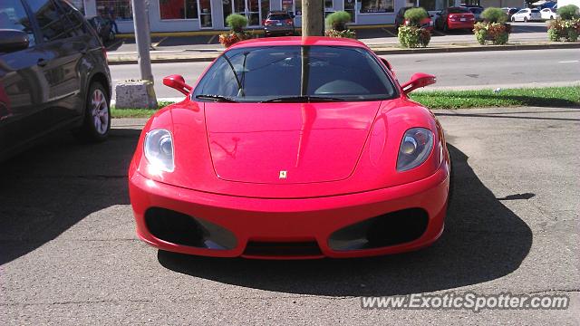 Ferrari F430 spotted in Québec, Canada