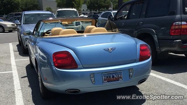 Bentley Continental spotted in Myrtle Beach, South Carolina