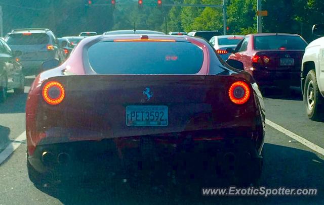 Ferrari F12 spotted in Marietta, Georgia