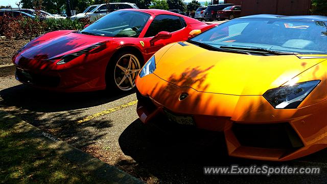 Lamborghini Aventador spotted in Burlington, Canada