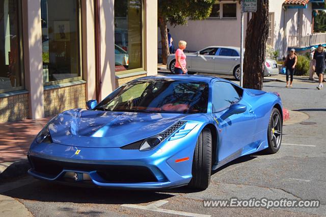 Ferrari 458 Italia spotted in Carmel, California