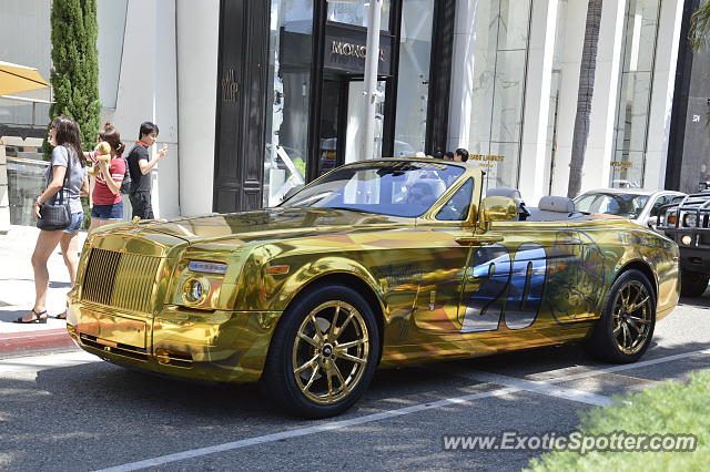 Rolls-Royce Phantom spotted in Beverly Hills, California