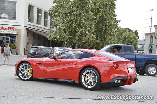 Ferrari F12 spotted in Houston, Texas