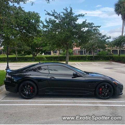 Maserati GranTurismo spotted in Coral Springs, Florida