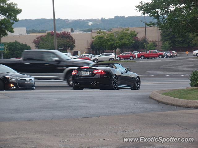 Jaguar XKR spotted in Chattanooga, Tennessee