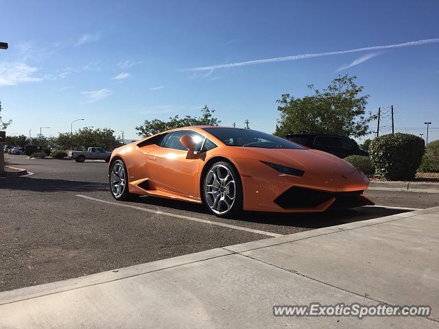 Lamborghini Huracan spotted in Albuquerque, New Mexico