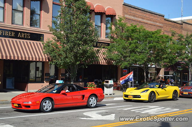 Acura NSX spotted in Watkins Glen, New York