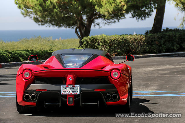 Ferrari LaFerrari spotted in Newport Beach, California