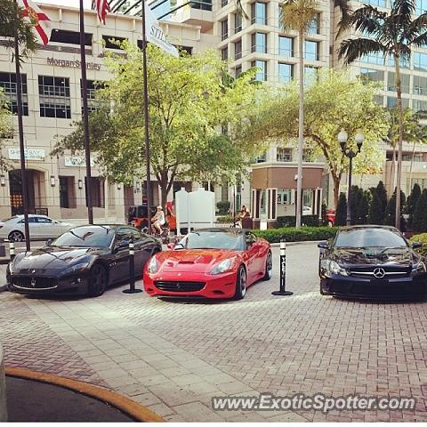 Ferrari California spotted in Fort Lauderdale, Florida