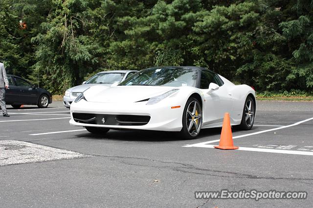 Ferrari 458 Italia spotted in Haddonfield, New Jersey