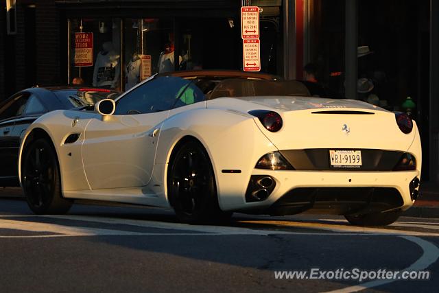 Ferrari California spotted in Arlington, Virginia