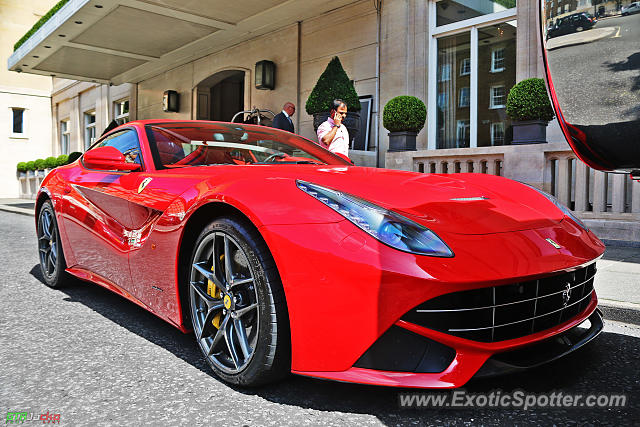 Ferrari F12 spotted in London, United Kingdom