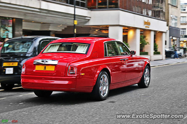 Rolls-Royce Phantom spotted in London, United Kingdom