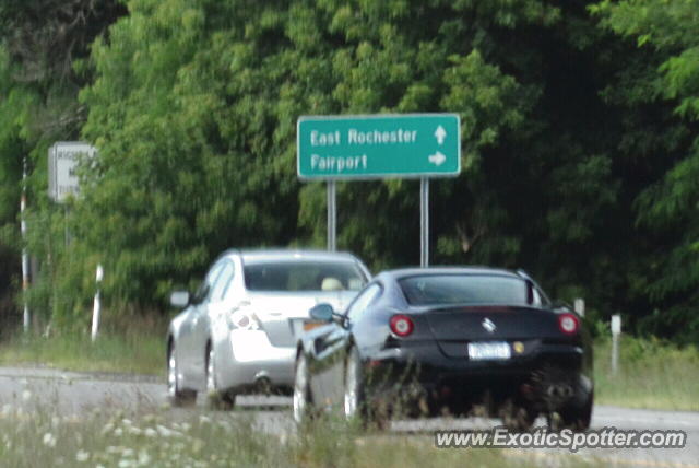 Ferrari 599GTB spotted in Victor, New York