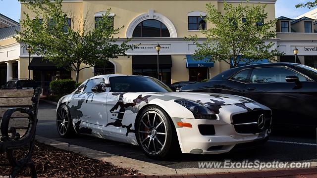 Mercedes SLS AMG spotted in Charlotte, North Carolina