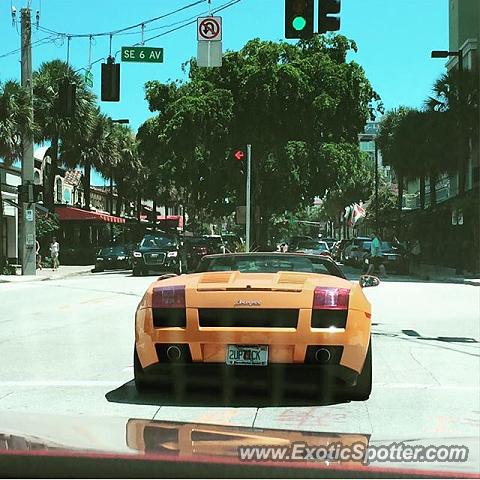 Lamborghini Gallardo spotted in Fort Lauderdale, Florida