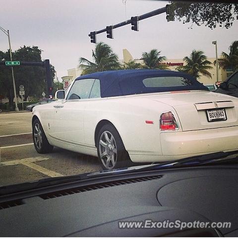 Rolls-Royce Phantom spotted in Fort Lauderdale, Florida