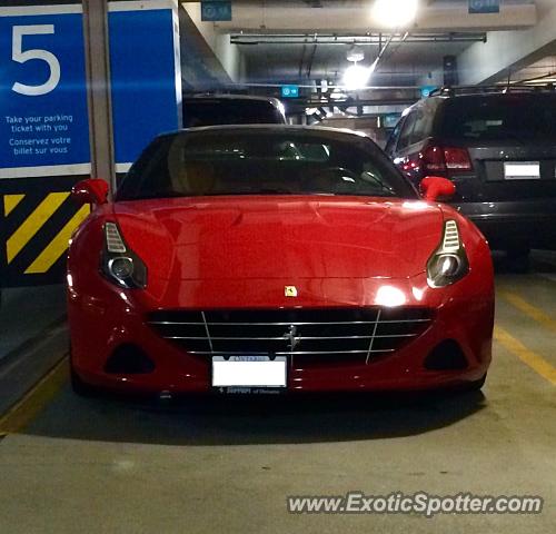 Ferrari California spotted in Toronto, Canada