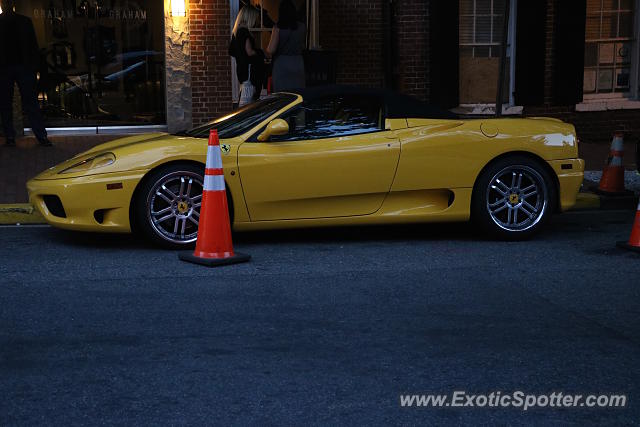 Ferrari 360 Modena spotted in Arlington, Virginia