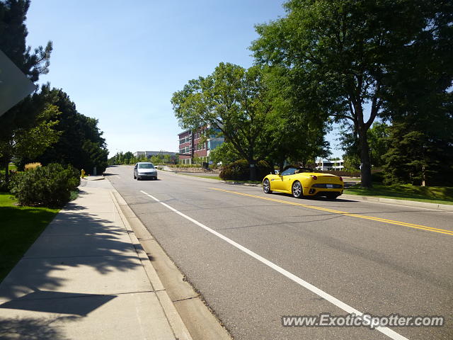 Ferrari California spotted in Centennial, Colorado