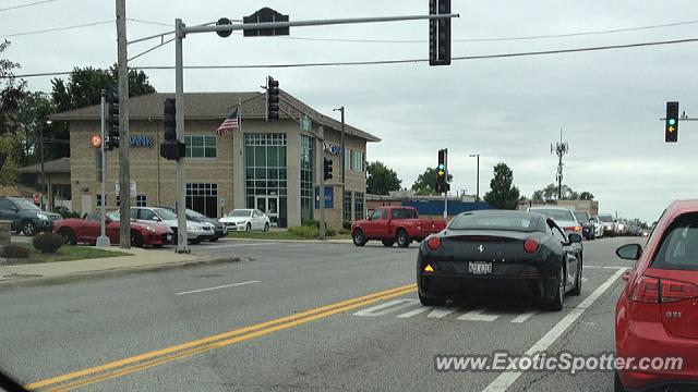 Ferrari California spotted in Downers Grove, Illinois