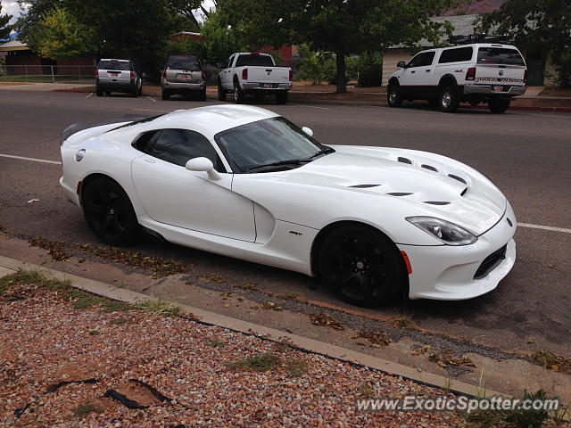 Dodge Viper spotted in Moab, Utah