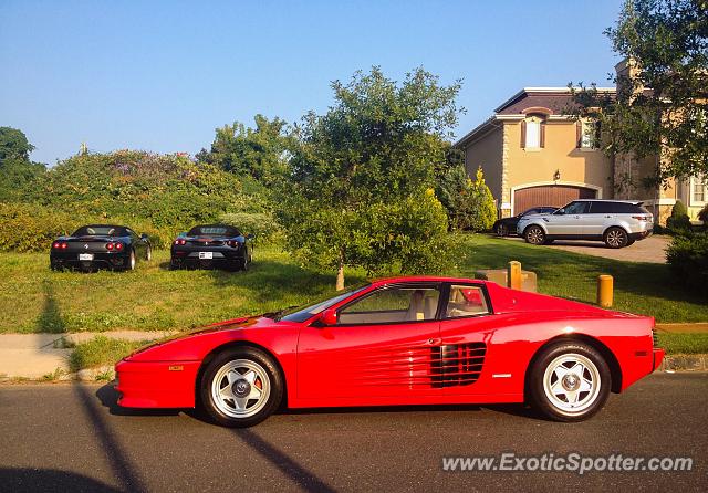 Ferrari Testarossa spotted in Long Branch, New Jersey