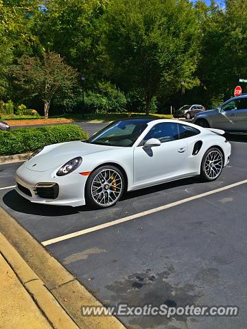 Porsche 911 Turbo spotted in Charlotte, North Carolina