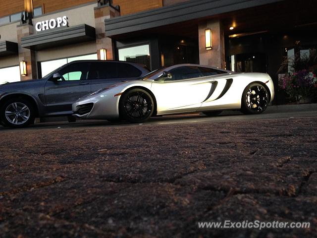 Mclaren MP4-12C spotted in Lone Tree, Colorado