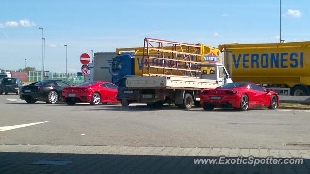 Ferrari 458 Italia spotted in Bergamo, Italy