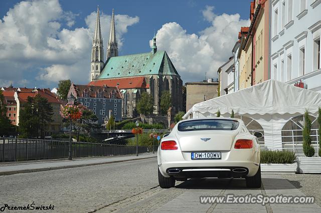 Bentley Continental spotted in Zgorzelec, Poland