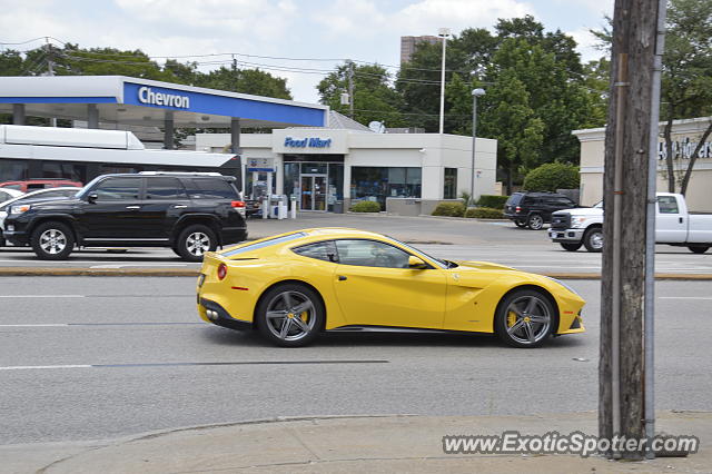 Ferrari F12 spotted in Houston, Texas