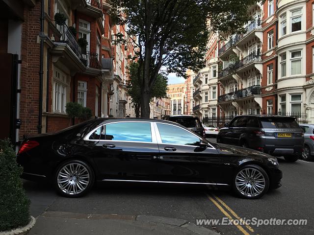 Mercedes Maybach spotted in London, United Kingdom