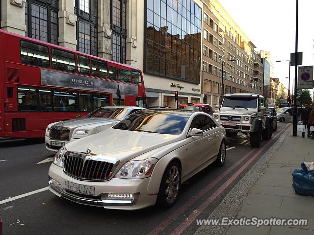 Mercedes Maybach spotted in London, United Kingdom