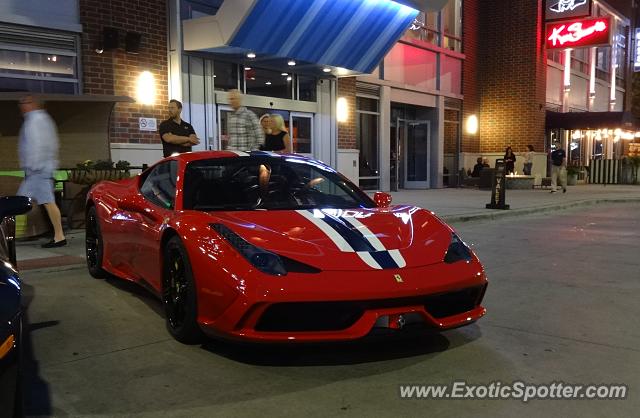 Ferrari 458 Italia spotted in Cleveland, Ohio