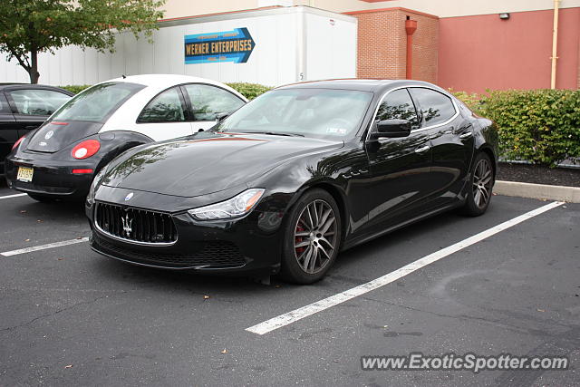 Maserati Ghibli spotted in Cherry Hill, New Jersey