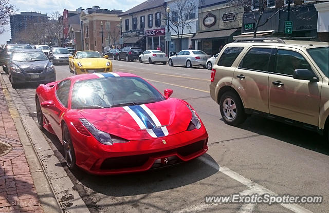 Ferrari 458 Italia spotted in Oakville, On, Canada