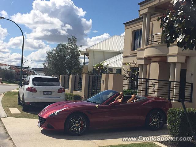 Ferrari California spotted in Sydney, Australia