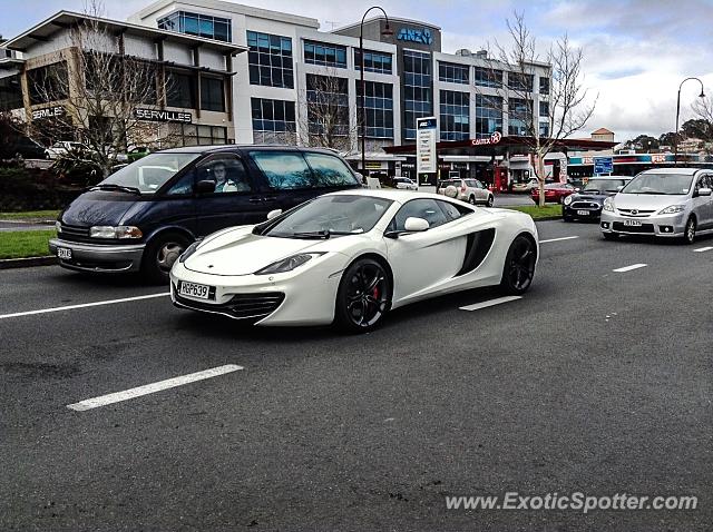 Mclaren MP4-12C spotted in Auckland, New Zealand