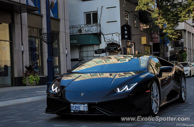 Lamborghini Huracan spotted in Toronto, Canada